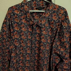 Synergy Floral Button-Up Shirt